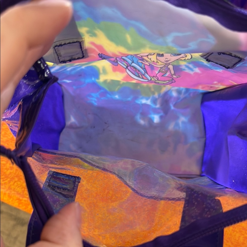 Rare Lisa Frank Tie-dye bag - Picture 6 of 7
